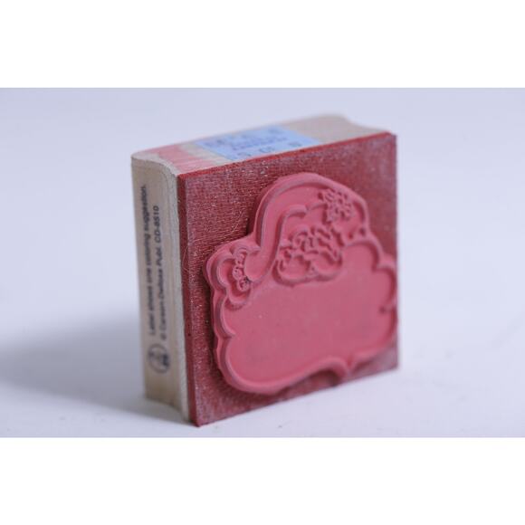 Santa Claus Face with Big Beard, Message Stamp, Winter, Christmas - Picture 2 of 3